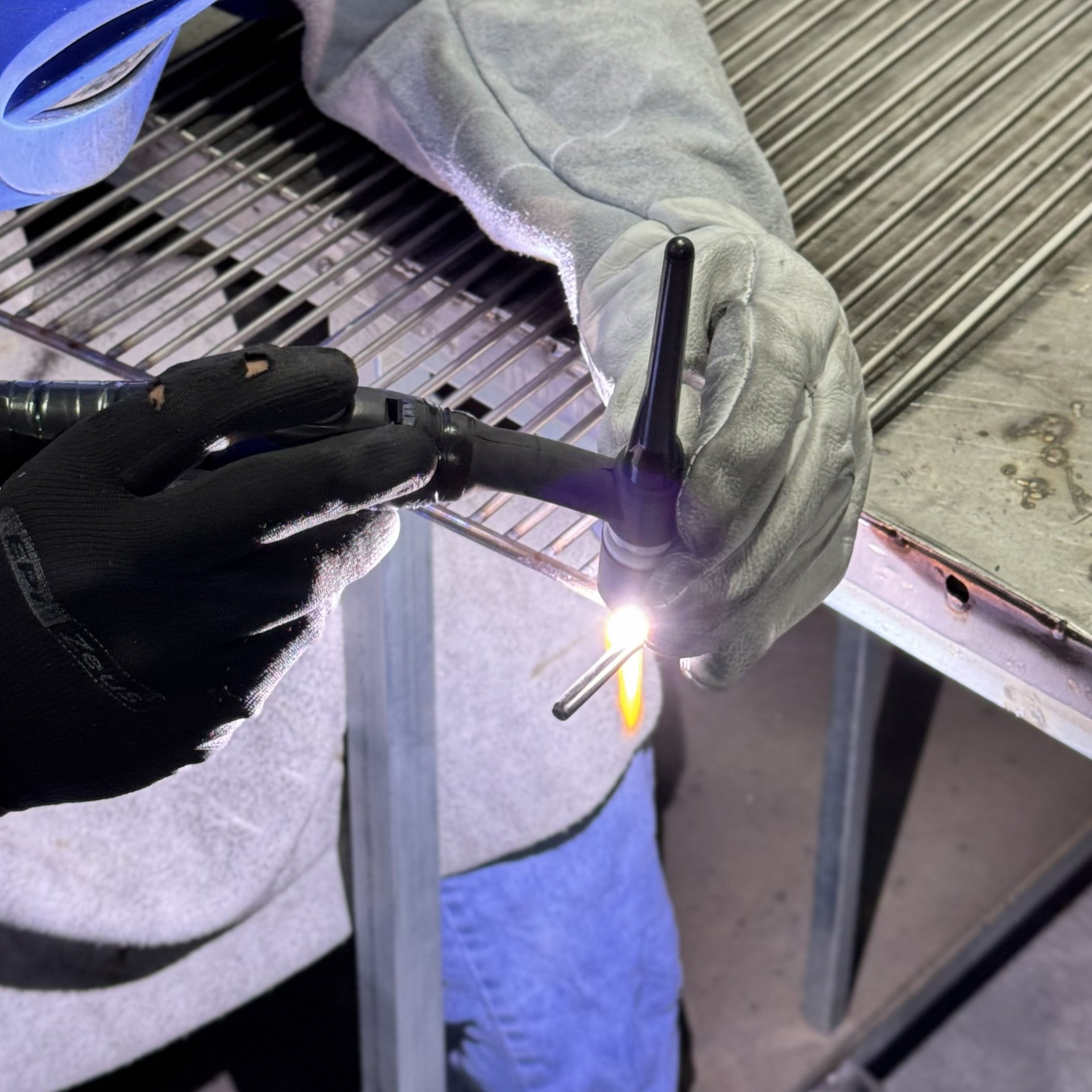Solda especializada em estrutura de inox